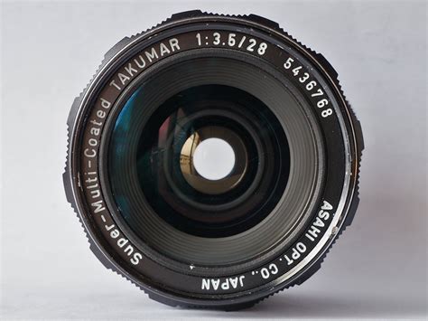 Super Multi Coated Takumar 28mm F3 5 In Mint Condition M42 Mount