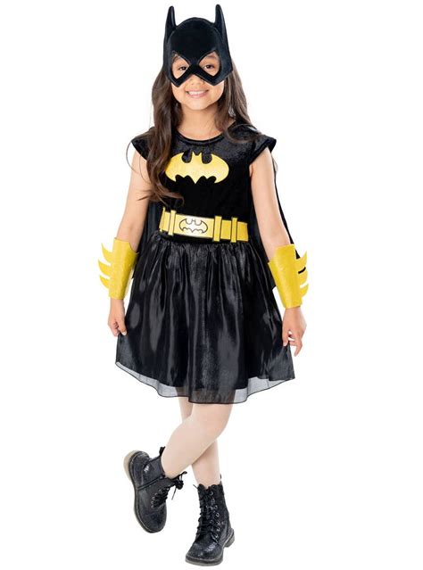 Girls Dc Comics Batgirl Fancy Dress Costume