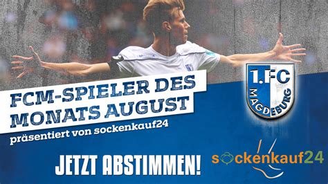 Fcm Spieler Des Monats August Gesucht Fc Magdeburg