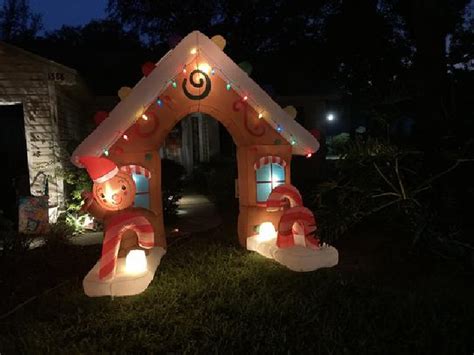 Home Depot Is Selling An Inflatable Gingerbread Archway And It Will