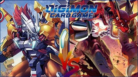 Digimon TCG Wargreymon E 04 Vs Megidramon BT9 YouTube