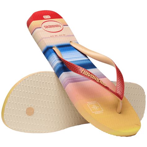 Beige Top Surf Sessions Flip Flops Havaianas