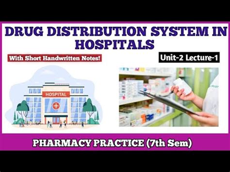 Drug Distribution System In Hospital Floor Stock System Pharmacy