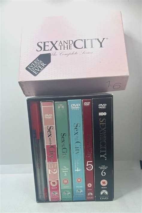 Sex And The City The Complete Series 1 6 DVD Boxset PEGI 18