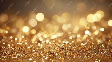 Premium Photo | Sparkle golden glitter background