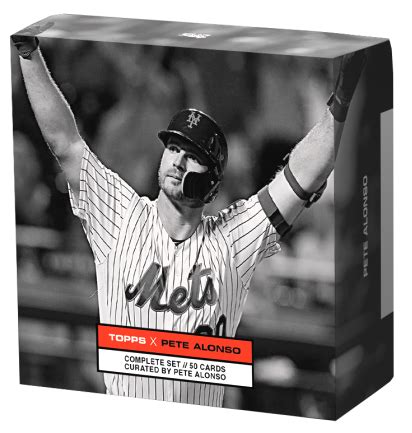 Topps Pete Alonso Partner For Card Set