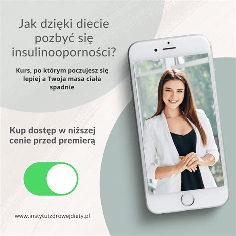 Jak dzięki diecie pozbyć się insulinooporności Specjalistyczny kurs