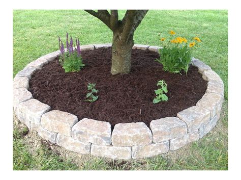 How To Build A Raised Flower Bed With Retaining Wall Blocks