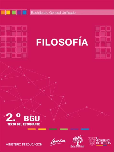 Libro De Filosof A Bgu En Pdf Libros Del Ministerio