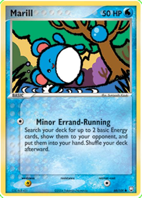 Marill Pokemon Card