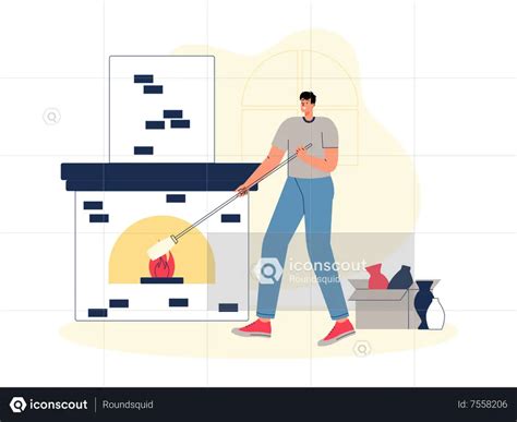 glassmaking illustration   png vector format