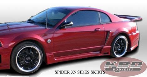 Mustang Demon Pc Body Kit Front Spider X Sides Rear