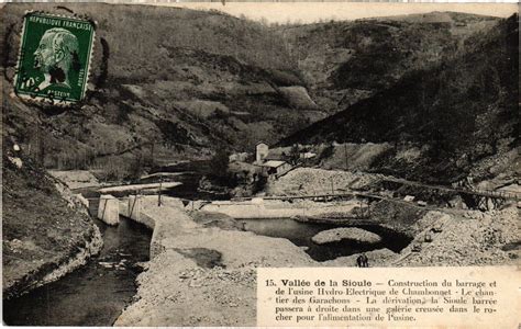 Construction Du Barrage Et Usine Hydro Electrique De Chambonnet