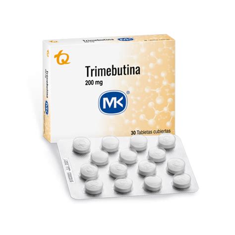 TRIMEBUTINA 200 MG MK CAJA X 30 TABS Farmavida Droguería Online