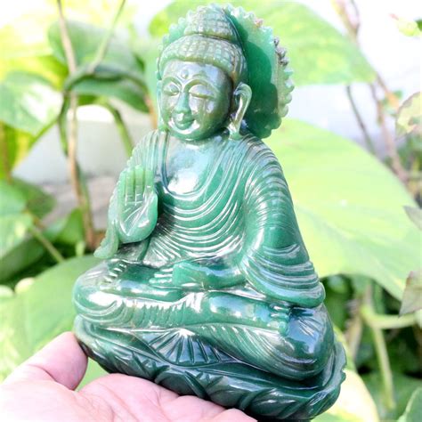 Green Jade Buddha Buddha Figure Meditation Buddha Peace | Etsy