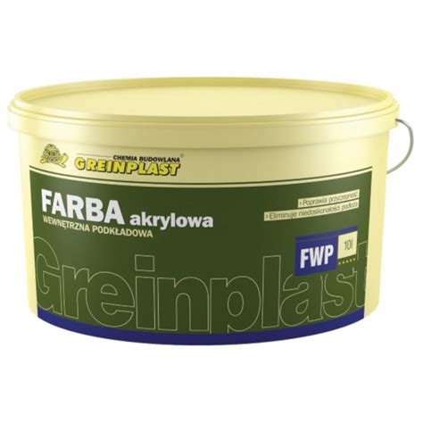 Farba Akrylowa Greinplast Fwp L Mw Dom Warszawa Pruszk W