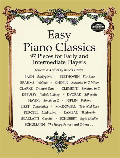 Easy Piano Classics 97 Pieces For Early And Intermediate Players Piano Book Sheet Music