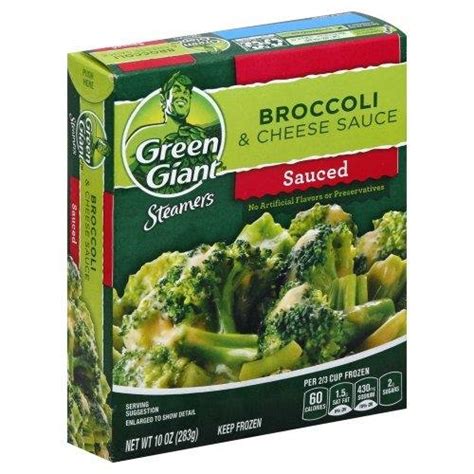 Green Giant Steamers Broccoli And Cheese Sauce Grocery Heart