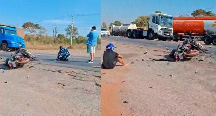 Vídeo Pilotos ficam feridos em batida entre motos em VG na Imigrantes