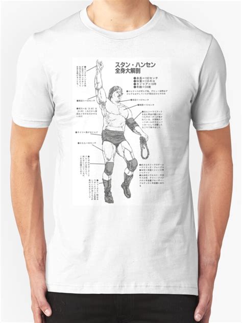 "Stan Hansen - Anatomy of the Lariat" T-Shirts & Hoodies by ...