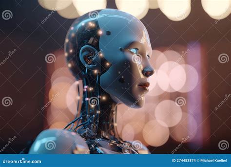 Futuristic Marketing Ai Powered Robots Shaping The Industry Stock