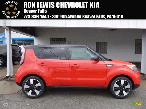 2017 Inferno Red Kia Soul 119111602 Photo 11 Car