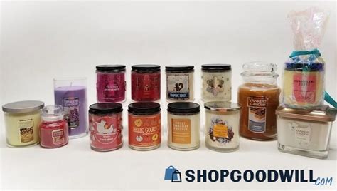 Yankee Candle Bath Body Works Assorted Wick Candle Lot