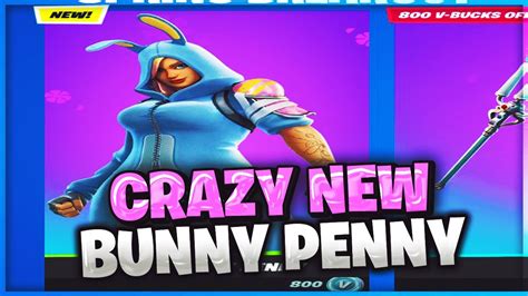 New Miss Bunny Penny Skin In Fortnite Youtube