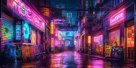 Fondo De Pantalla De La Ciudad Cyberpunk