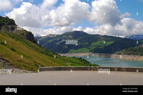 Lac De Roselend Dam Hi Res Stock Photography And Images Alamy