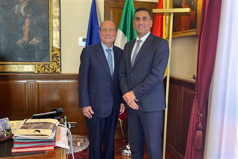 Termini Imerese Il Presidente Schifani Riceve Ad Di Pelligra Italia