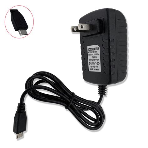 5V 2A Micro USB AC DC Charger Adapter Cable Power Supply For Raspberry