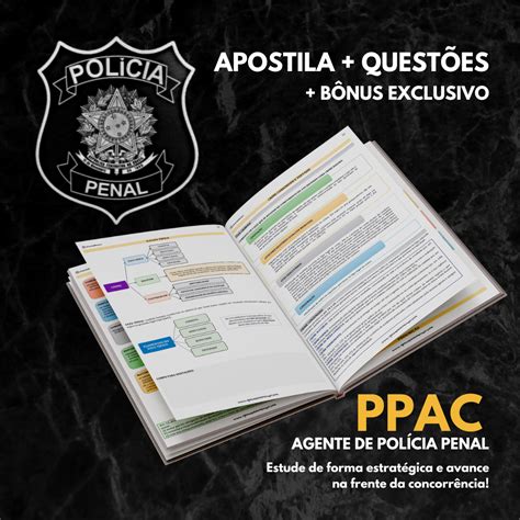 Ppac Apostila Digital Cronograma Simulados Comentados Agente De