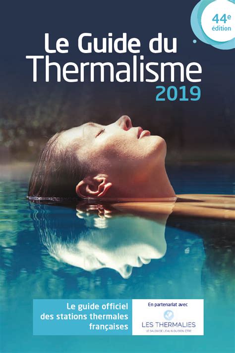 Couverture Le Guide Du Thermalisme