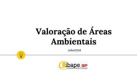 Pdf Valora O De Reas Ambientais Mercado Levando Em Conta