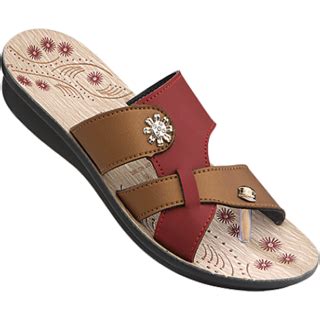 Buy VKC Pride Sandals for Women 260 - Maroon Online @ ₹198 from ShopClues