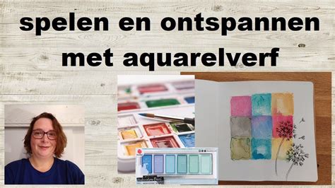 Ontspannen Met Aquarelverf En Doodlen Youtube