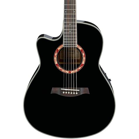 Ibanez AEF18LE Left-Handed Acoustic-Electric Guitar | Music123