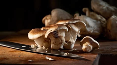 Premium Photo Fresh Porcini Mushrooms