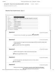 Physical Security ISOL 634 M51 Quiz1 Pdf 1 20 2021 Review Test