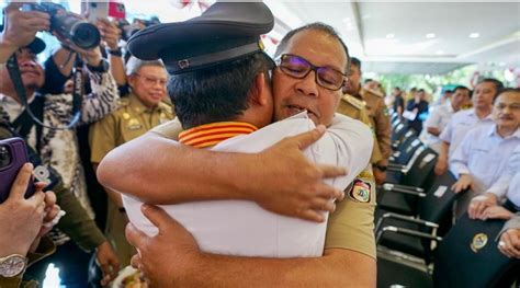 Upacara Pelepasan Gubernur Sulsel Andi Sudirman Sulaiman Dan Danny