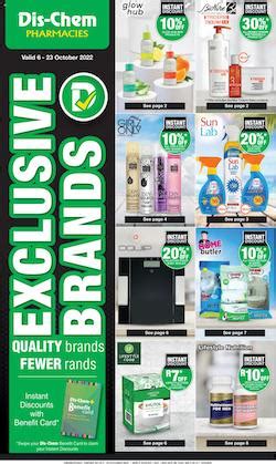 Dischem Specials Oct Dischem Catalogue Dis Chem Specials