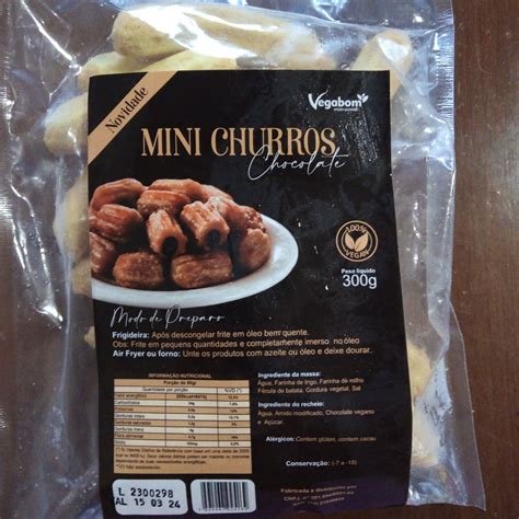 Vegabon Mini Churros Sabor Chocolate Reviews Abillion