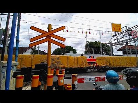 Perlintasan Kereta Api JPL 352 Stasiun Lempuyangan Yogyakarta YouTube