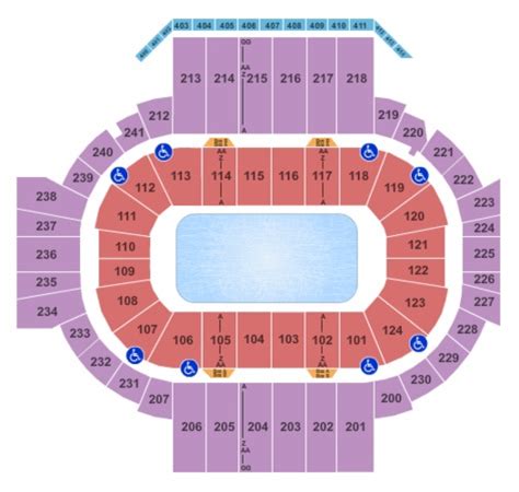 XL Center Tickets in Hartford Connecticut, XL Center Seating Charts ...