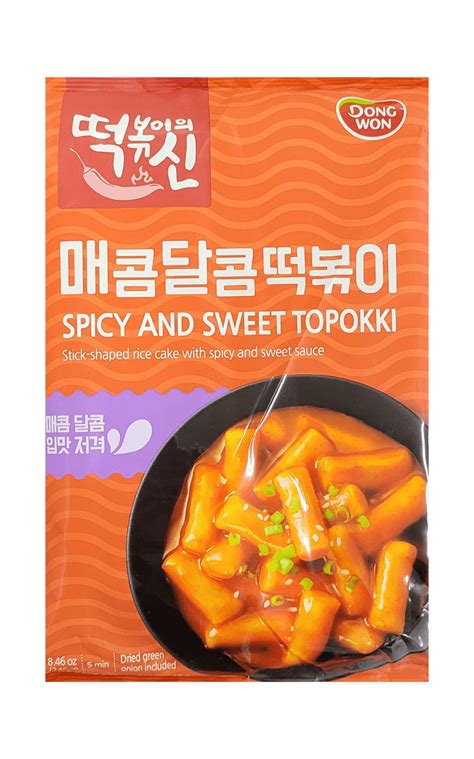 Korean Dongwon God Of Tteokbokki Sweet Spicy Topokki Rice Cake X