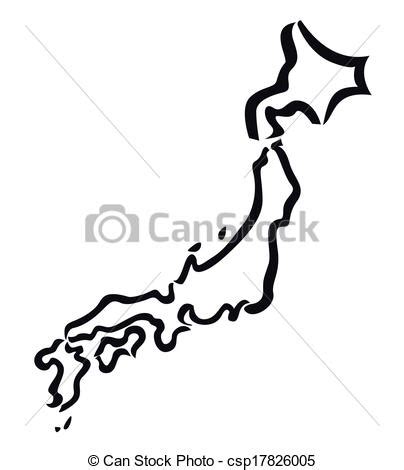 Japan Outline Vector at Vectorified.com | Collection of Japan Outline ...