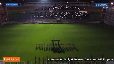 Cienciano As Fue El Espectacular Juego De Luces En El Estadio Inca