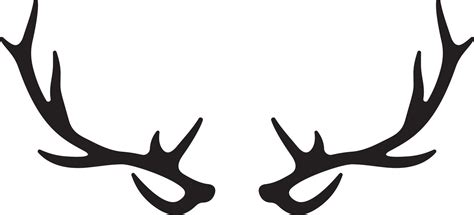 Antlers Horns Vector 4791325 Vector Art At Vecteezy