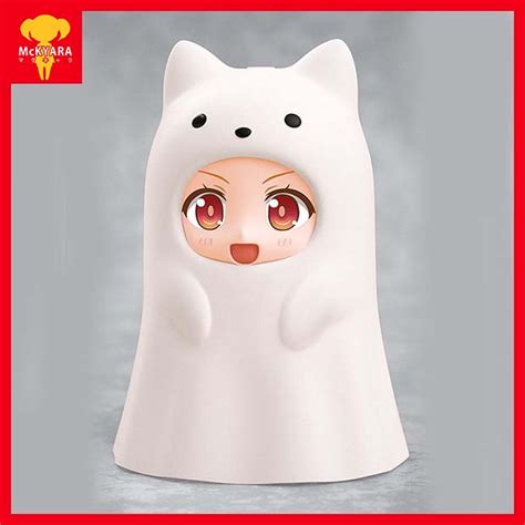 Nendoroid More Kigurumi Face Parts Case Ghost Cat White Shopee